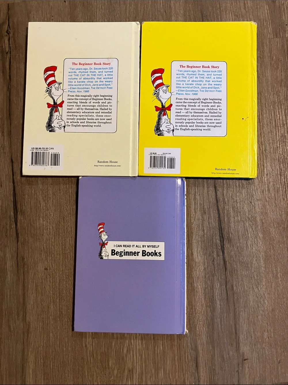Dr. Seuss Yellow One Fish Two Fish Board Book Set